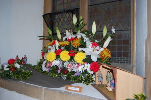 Birth of Christ display